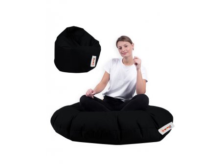 Atelier del Sofa Lazy bag Iyzi 100 Cushion Pouf Black