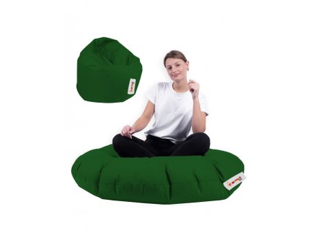 Atelier del Sofa Lazy bag Iyzi 100 Cushion Pouf Green