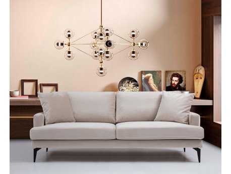 Atelier del Sofa Sofa Papira 3 Seater Beige