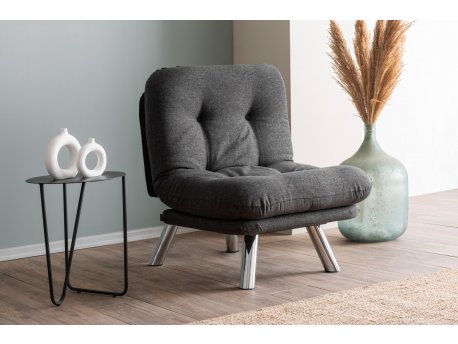 Atelier del Sofa Fotelja Misa Small Solo Dark Grey