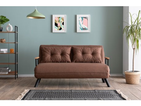 Atelier del Sofa Dvosed Sando 2 Seater Light Brown