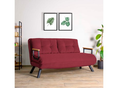 Atelier del Sofa Dvosed Sando 2 Seater Maroon