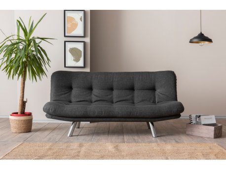 Atelier del Sofa Trosed Misa Small Sofabed v2 Dark Grey