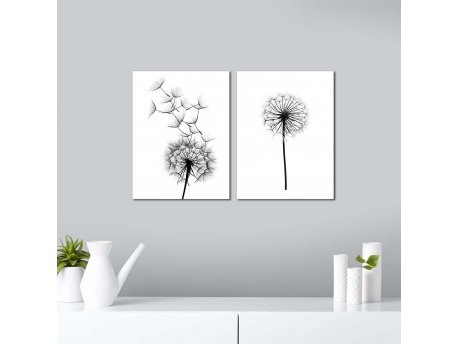 WALLXPERT Dekorativne slike 2P3040MDFCIZ 002