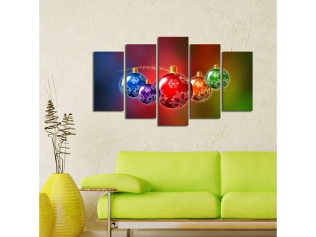 WALLXPERT Dekorativne slike 5PMDFNOEL 3