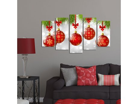 WALLXPERT Dekorativne slike 5PMDFNOEL 8