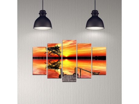 WALLXPERT Dekorativne slike 5DMDF 11