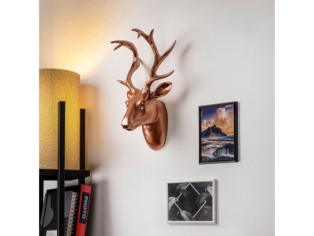 WALLXPERT Zidna dekoracija Bust of Deer 2