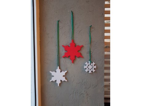 WALLXPERT Zidna dekoracija Snow Set