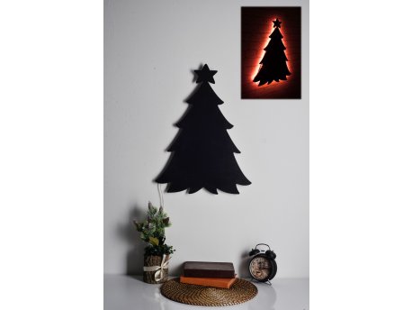 WALLXPERT LED dekoracija Christmas Pine 2 Red
