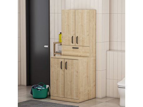 HANAH HOME Ormarić za veš mašinu Palmira Oak