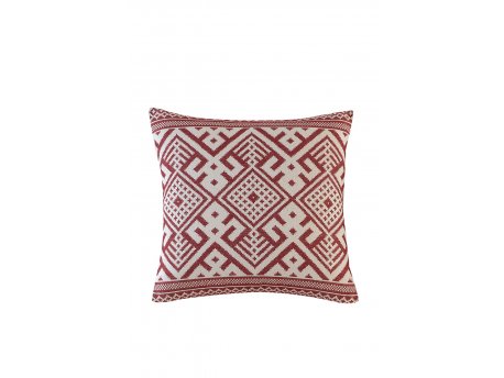 WALLXPERT Dekorativna jastučnica Afro Claret Red