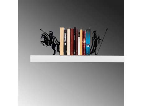 WALLXPERT Graničnik za knjige Kitap tutucu 12 Black