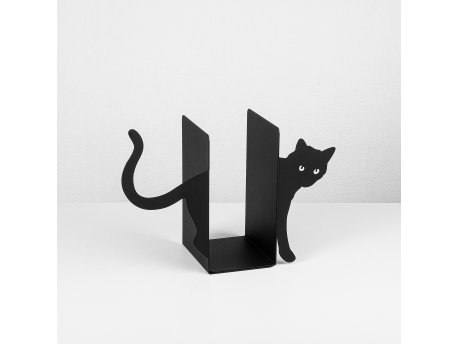 WALLXPERT Graničnik za knjige Kitap tutucu 5 Black