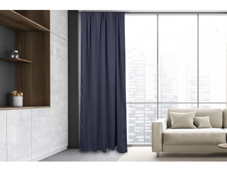 WALLXPERT Zavesa Anthracite