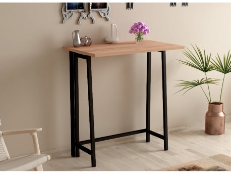HANAH HOME Pomoćni stočić Ebruli Atlantic Pine Black