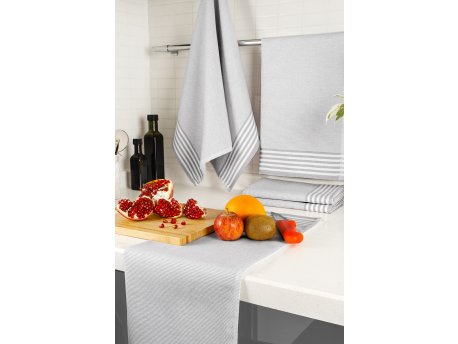 L`ESSENTIEL MAISON Set kuhinjskih krpa Sevilla Grey