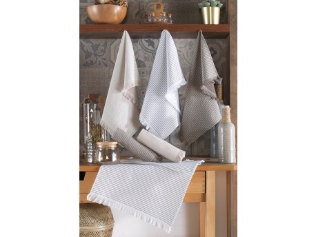 L`ESSENTIEL MAISON Set kuhinjskih krpa Bella Brown