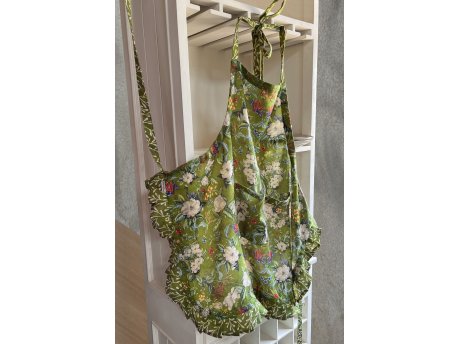 HERMIA Kuhinjska kecelja Green Flower