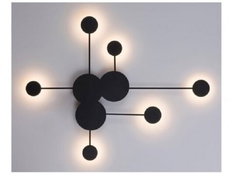 RABALUX Zidna lampa amadeo crna 6260