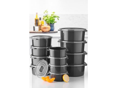 HERMIA Set kutija za čuvanje hrane SILANT12 512