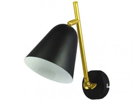RABALUX Zidna lampa Alder crna 5375