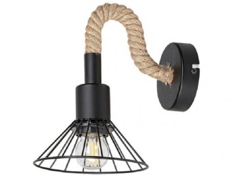 RABALUX Zidna lampa Daryl crna 5270