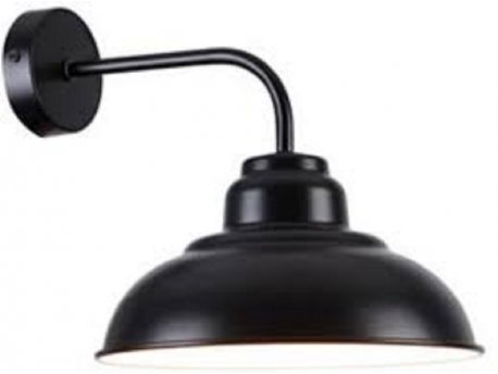 RABALUX Zidna lampa dragan crna 5307