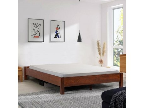 HANAH HOME Krevet Loft 90 Walnut