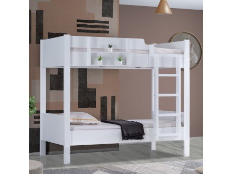 HANAH HOME Krevet na sprat Asya White