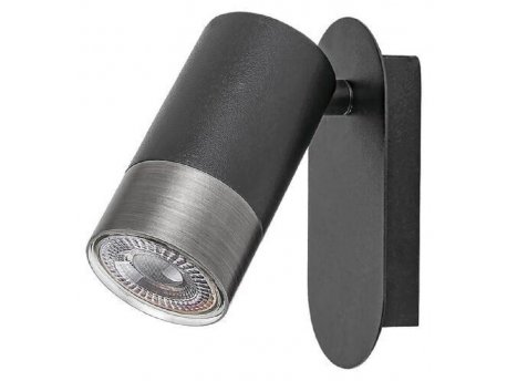 RABALUX Zidna lampa zircon crna 5069