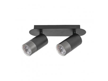 RABALUX Zidna lampa zircon crna 5070