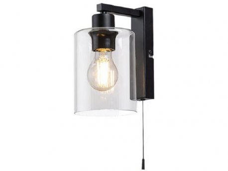 RABALUX Zidna lampa Miroslaw crna 5077