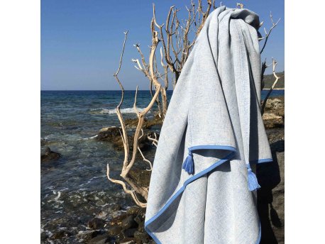 L`ESSENTIEL MAISON Peškir za plažu Harmony Blue