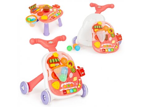 Huanger Edukativna guralica 2U1 pink (HE0815)