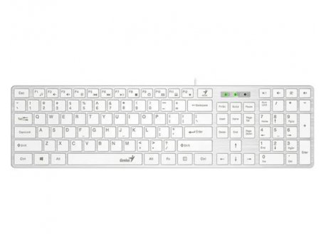 GENIUS SlimStar 126 USB YU bela tastatura