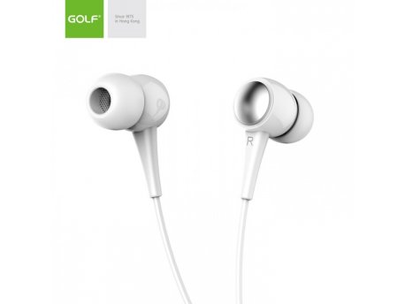 GOLF Slušalice za telefon M21 Bele (00G150)