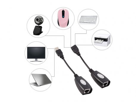 GOLF USB extender UEX-054 do 45m USB2.0 (100-61)