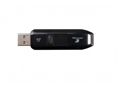 PATRIOT USB Flash 64GB Xporter USB 3.2 PSF64GX3B3U Black (PSF64GX3B3U)