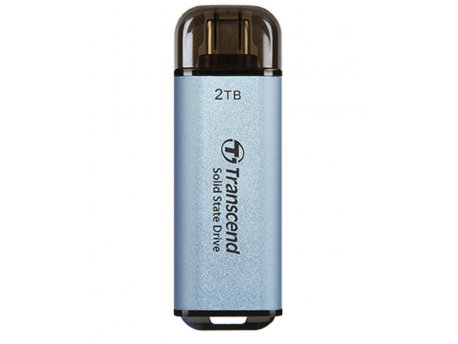 TRANSCEND 2TB ESD300C (TS2TESD300C) USB 10Gbps TypeC Portable SSD