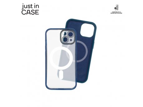JUST IN CASE 2u1 Extra case MAG MIX PLUS paket PLAVI za iPhone 15