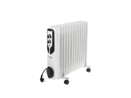 ADLER Uljni radijator sa 13 rebara 2500W sa termostatom beli AD7818