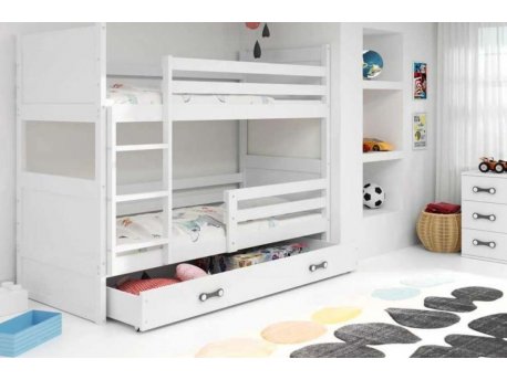 BALOO Bonny Krevet Na Sprat 200X90 Beli (8448)