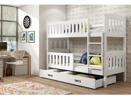 BALOO Dreamy Krevet Na Sprat 200X90 Beli (8427)