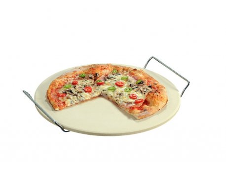 KESPER Kamena podloga sa 2 drške za pečenje I serviranje pizze 33CM KSP71550