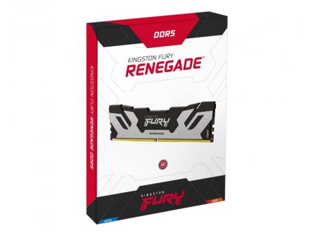 KINGSTON DIMM DDR5 24GB 6400MT/s KF564C32RS-24 FURY Renegade Silver