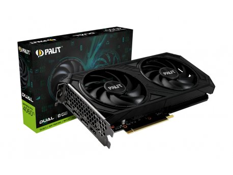 PALIT Geforce RTX4060 Ti Dual 8GB GDDR6 128bit NE6406T019P1-1060D