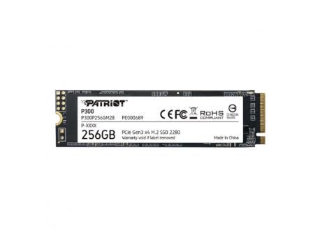 PATRIOT P300 256GB M.2 NVMe (P300P256GM28) SSD disk PCI-e