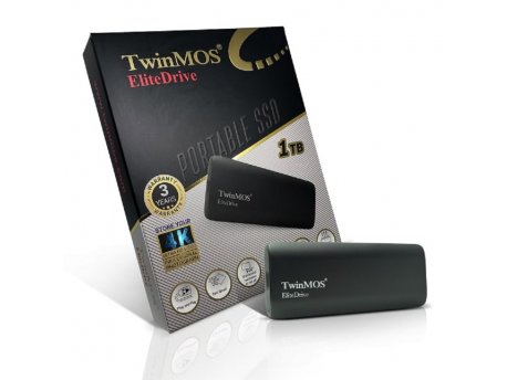 TwinMOS 1TB EliteDrive Gold (PSSDGGBMED32B) USB 3.2 TypeC eksterni SSD