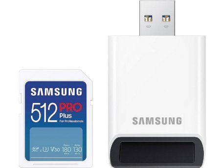 SAMSUNG Memorijska kartica PRO Plus SDXC 512GB MB-SD512SB/WW